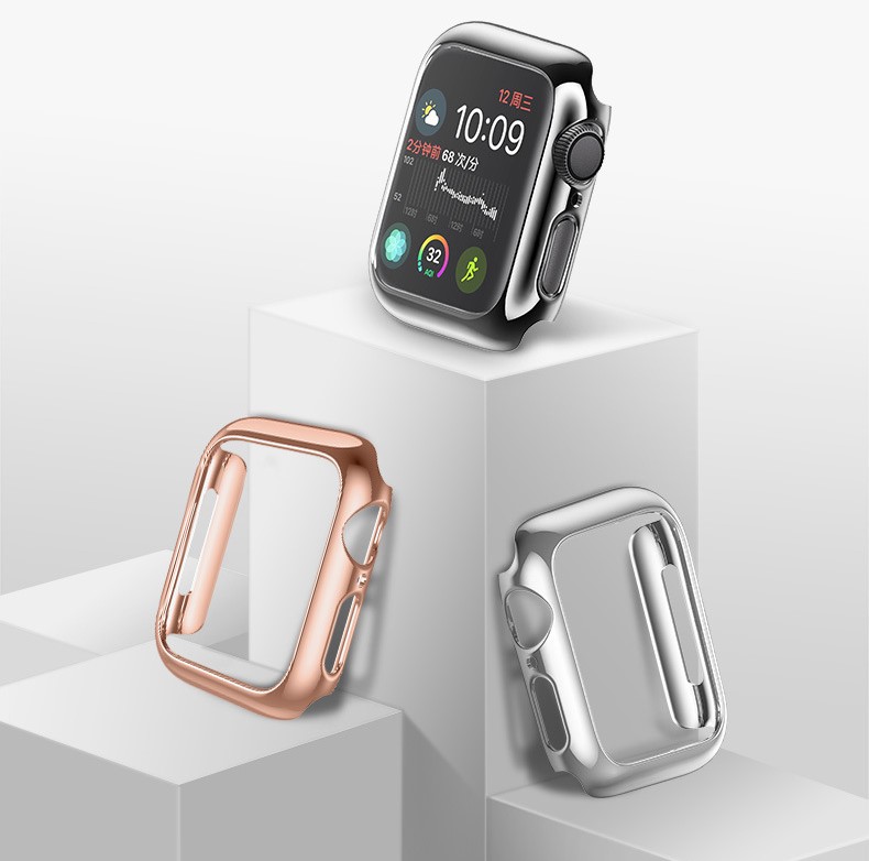 Ốp Case Bảo Vệ PC Hoco Thinfit Cho Apple Watch Series 4/ 5/ 6/ SE Size 40/44mm_ Hàng Nhập Khẩu