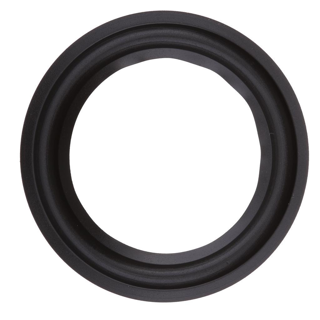 4Pack 4" Audio Speaker Rubber Edge Repair Replacement Kit Fits 141C Black