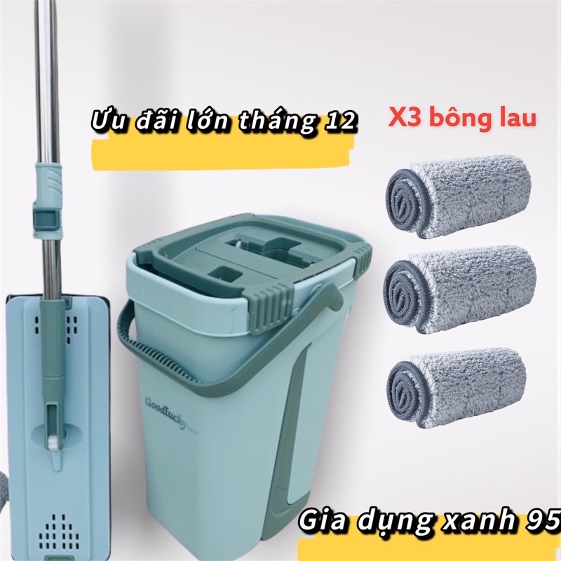 bộ lau nhà thông minh bản cao cấp