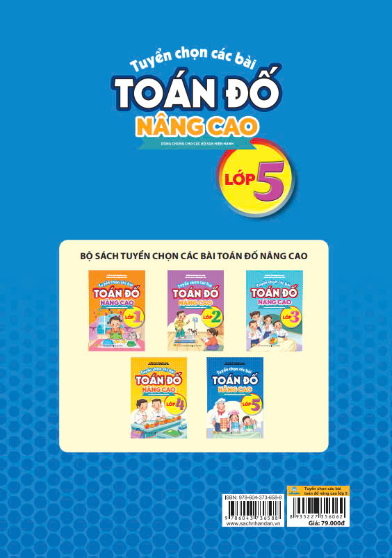 Sách - Tuyển Chọn Các Bài Toán Đố Nâng Cao 5 - Dùng chung cho các bộ SGK hiện hành - ndbooks