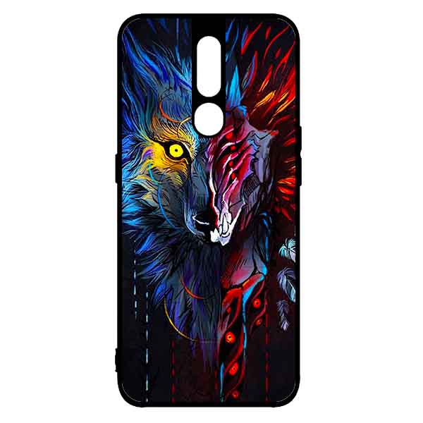 Ốp Lưng in cho Oppo F11 Pro Mẫu Sói Nhiều Màu - Hàng Chính Hãng