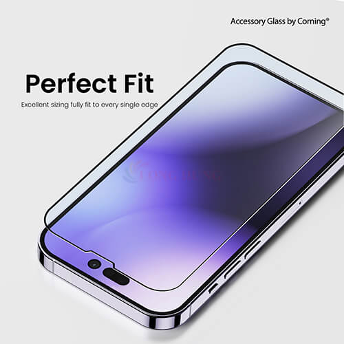 Dán màn hình cường lực Full viền Zeelot Zeetec by Corning 14 Pro Max/14 Pro/14 Plus/14 - Hàng chính hãng