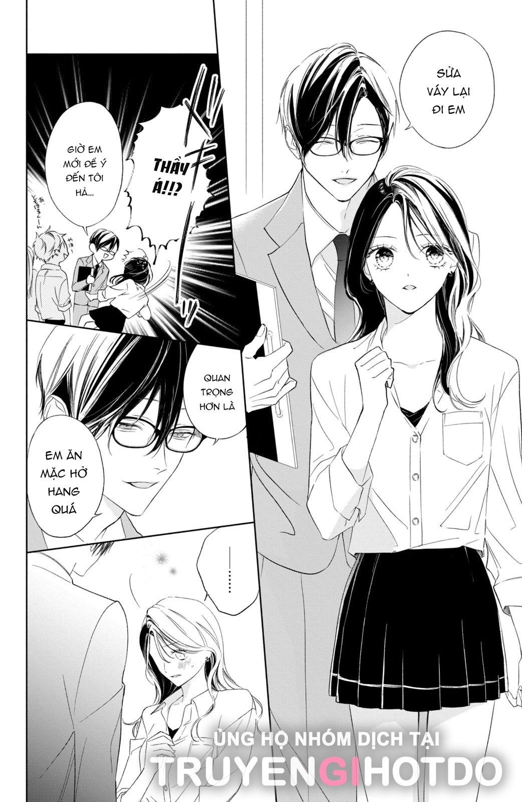 [18+] thầy ơi hãy ngã vào lòng em đi! chapter 3.2 5