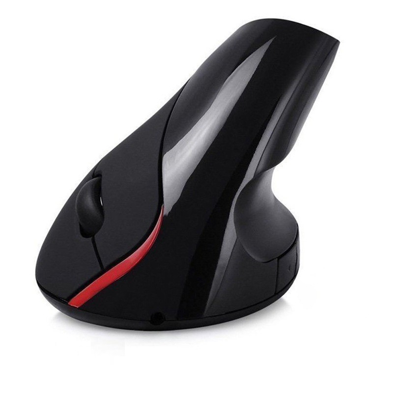 Chuột đứng không dây cao cấp chống mỏi tay hàng chính hãng PKCB HPT1007 5D Vertical Mouse