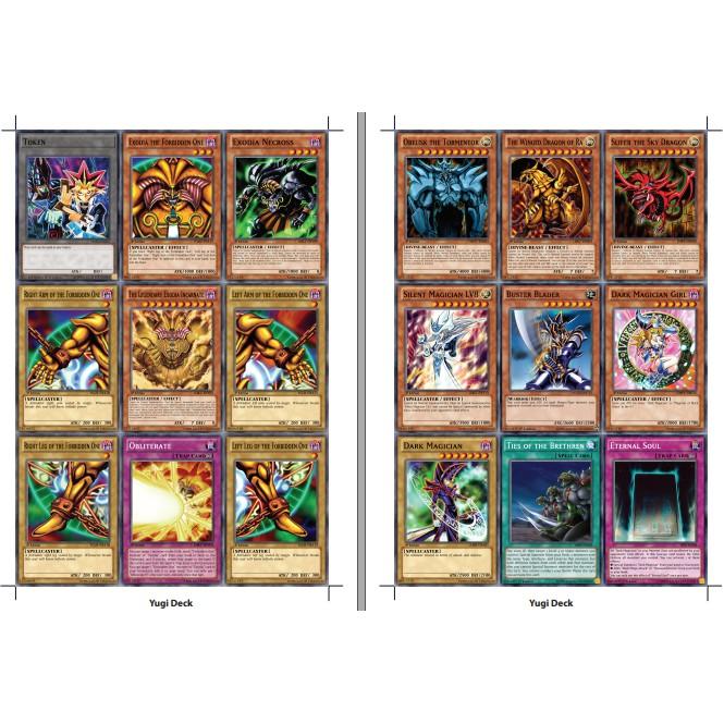 Combo Yugi Deck trong Legendary Deck II - PRINT CARD