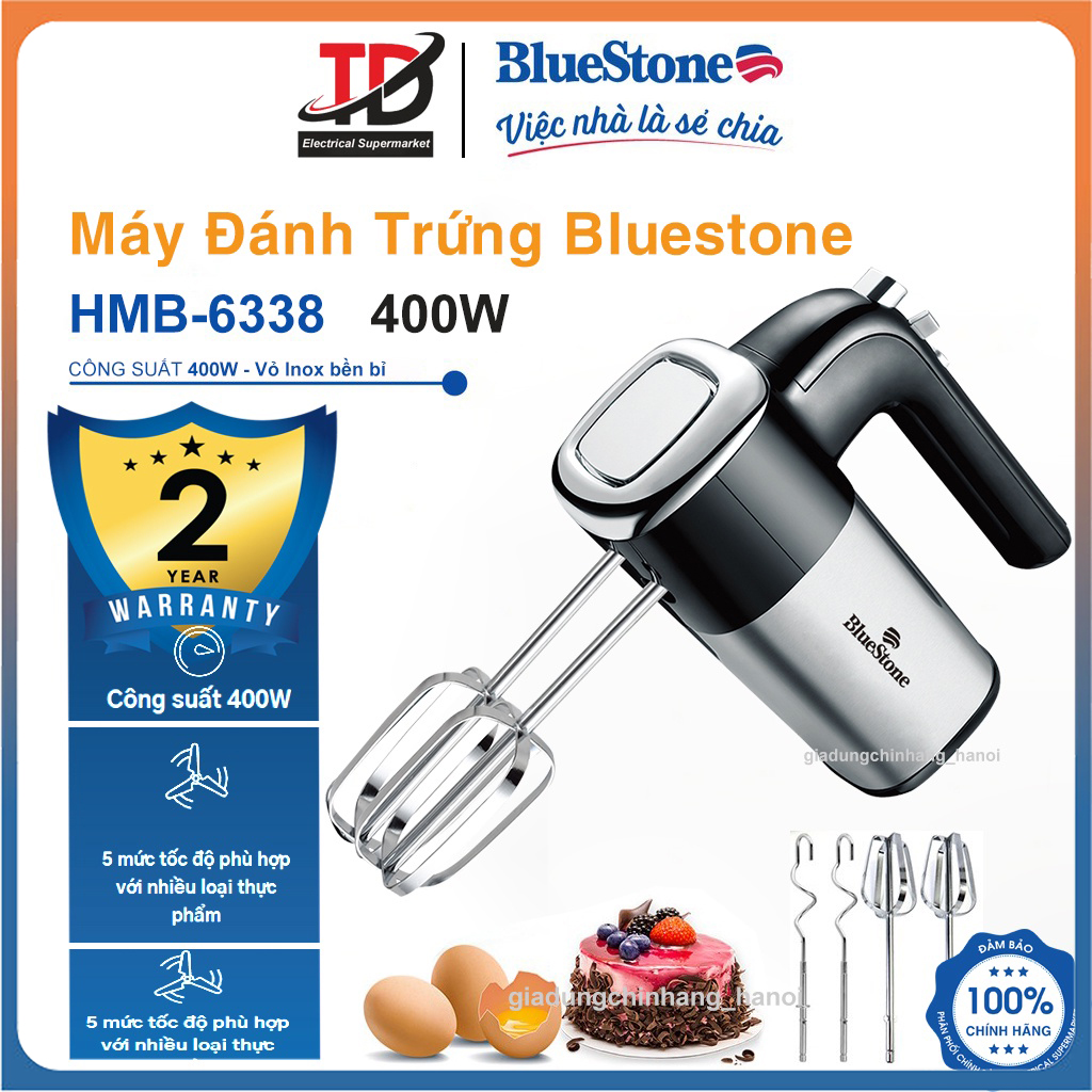 Máy Đánh Trứng Bluestone HMB-6338 (400W) - Hàng chính hãng