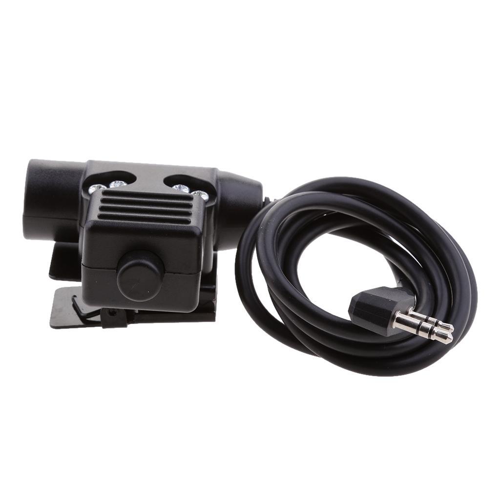 U94 PTT Headset Plug Adapter Cable for Z-    2 Pin