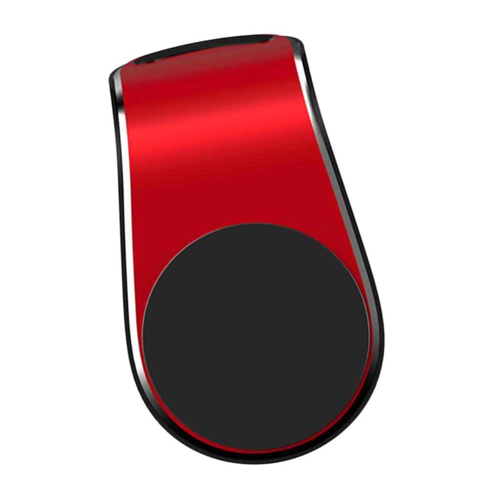 360° Car RV Vent Mount Vehicle Holder Phone GPS Stand Bracket, Red