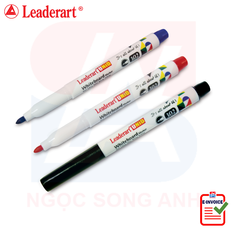 Bút lông bảng Leaderart 302 - Hộp 10 chiếc