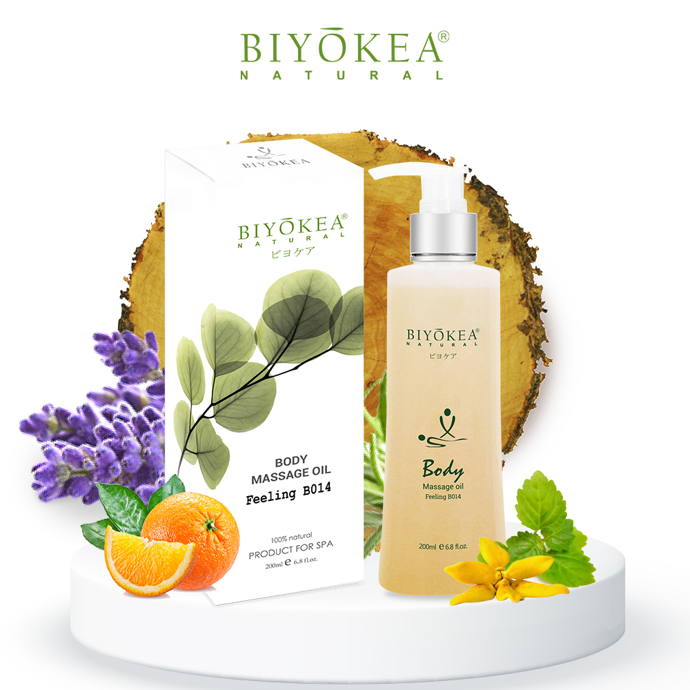 Dầu Massage Body Biyokea - Feeling B014 (Tạo cảm giác) - 200ml