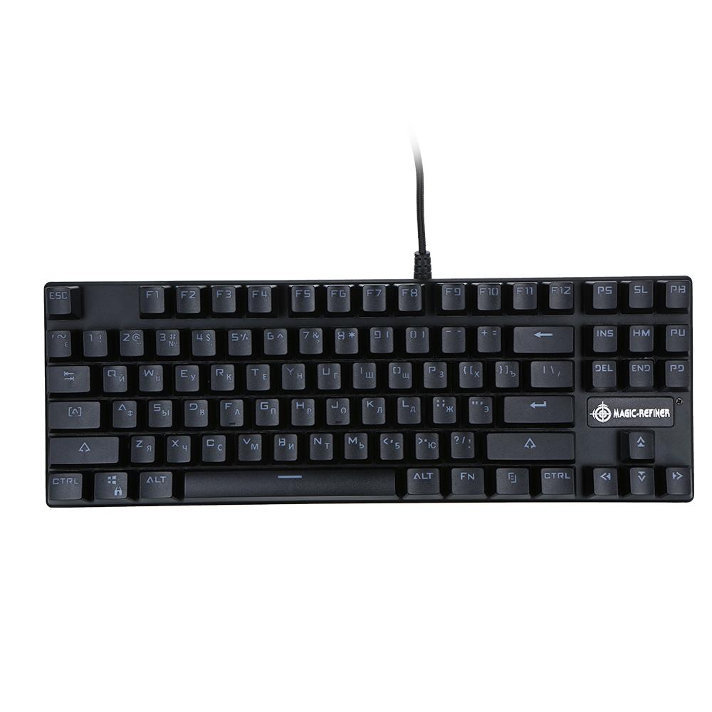 Bàn phím cơ MAGIC-REFINER chuyển đổi N-Key Blue Switch với phiên bản tiếng Nga và tiếng Anh