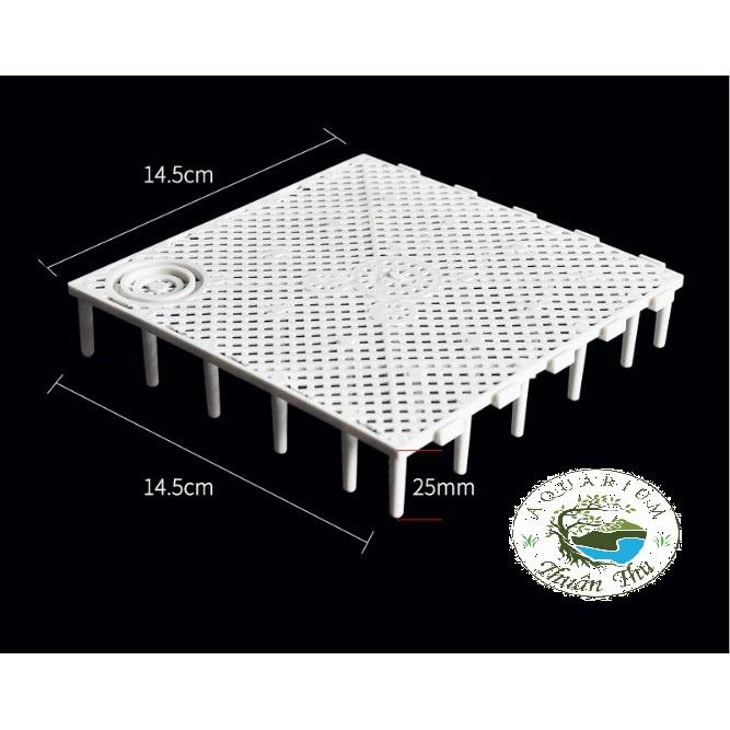 Bộ lọc đáy tawan_Vĩ lọc đáy_Ống mỏ vịt+ sủi dùng cho bể thủy sinh bể cá tép