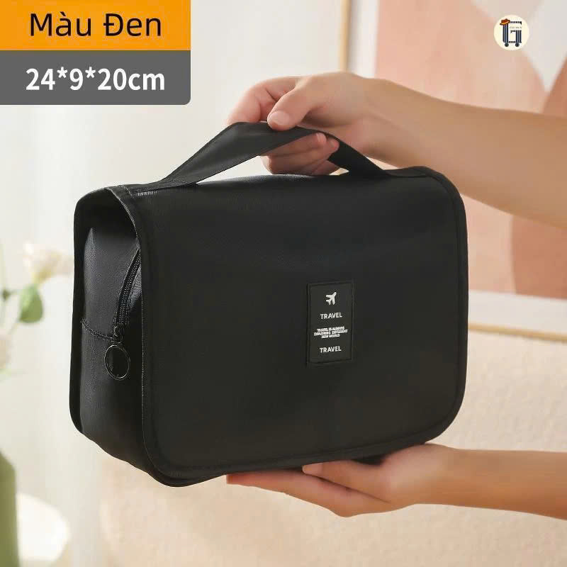 Túi Đựng Đồ Cá Nhân Du Lịch , Túi Đựng Mỹ Phẩm Kiểu Hàn Quốc MÀU CAM