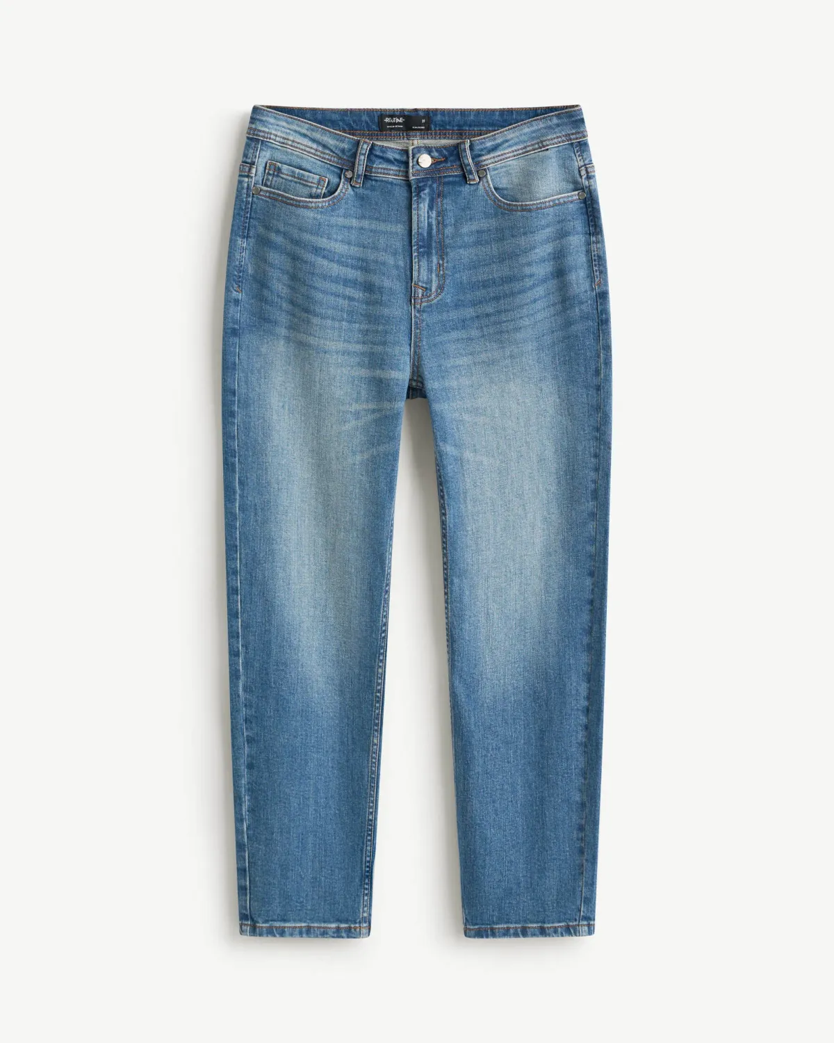 Quần Jeans Nam Ống Ôm Wash Form Slim Cropped - ROUTINE 10F25DPA060