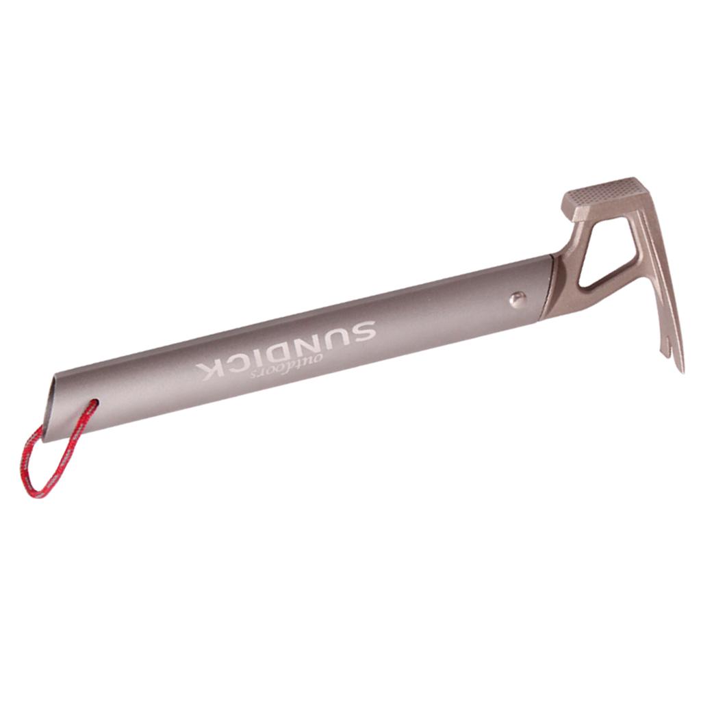 Cắm Trại Ngoài Trời đi Bộ đường Dài Lều Búa Stake Tẩy Móng Tay Kéo