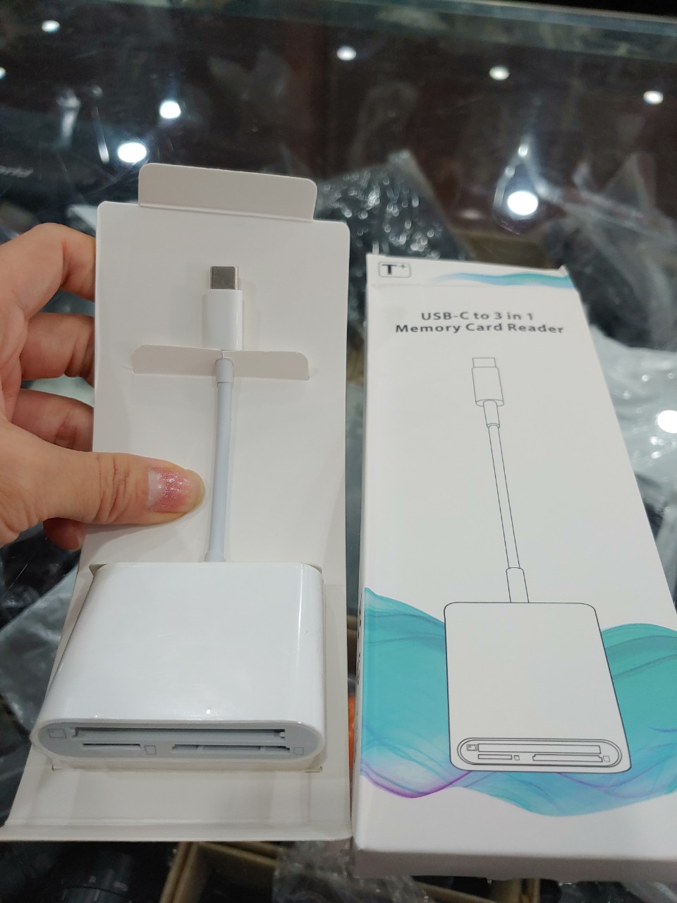 Các loại đầu đọc thẻ điện thoại dành cho Apple, Androi đọc TF, SD, CF, USB