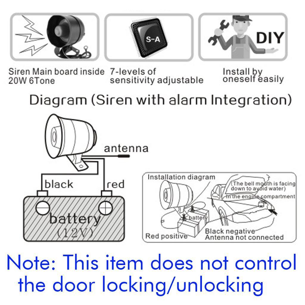 2Pcs Anti    Lock Remote Control SUV Truck