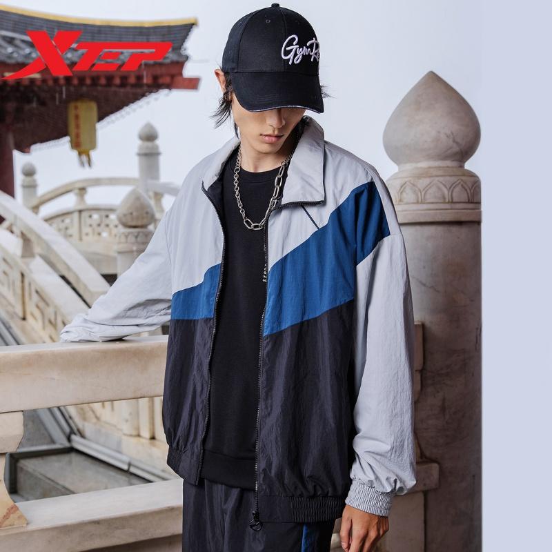 Áo jacket hai lớp Xtep, style bắt mắt,dòng mùa đông phối đồ cool ngầm 879329120062