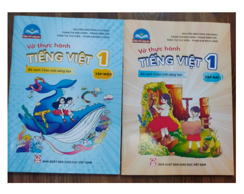 Sách - Combo Vở thực hành Tiếng Việt 1 - Tập 1 + 2