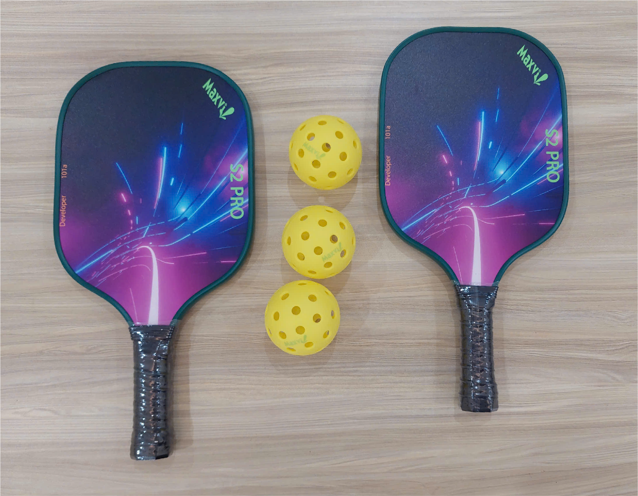 MAXVI Vợt tập Pickleball S2 PRO 14mm 230g Bảo hành 3 tháng Dành cho người mới chơi