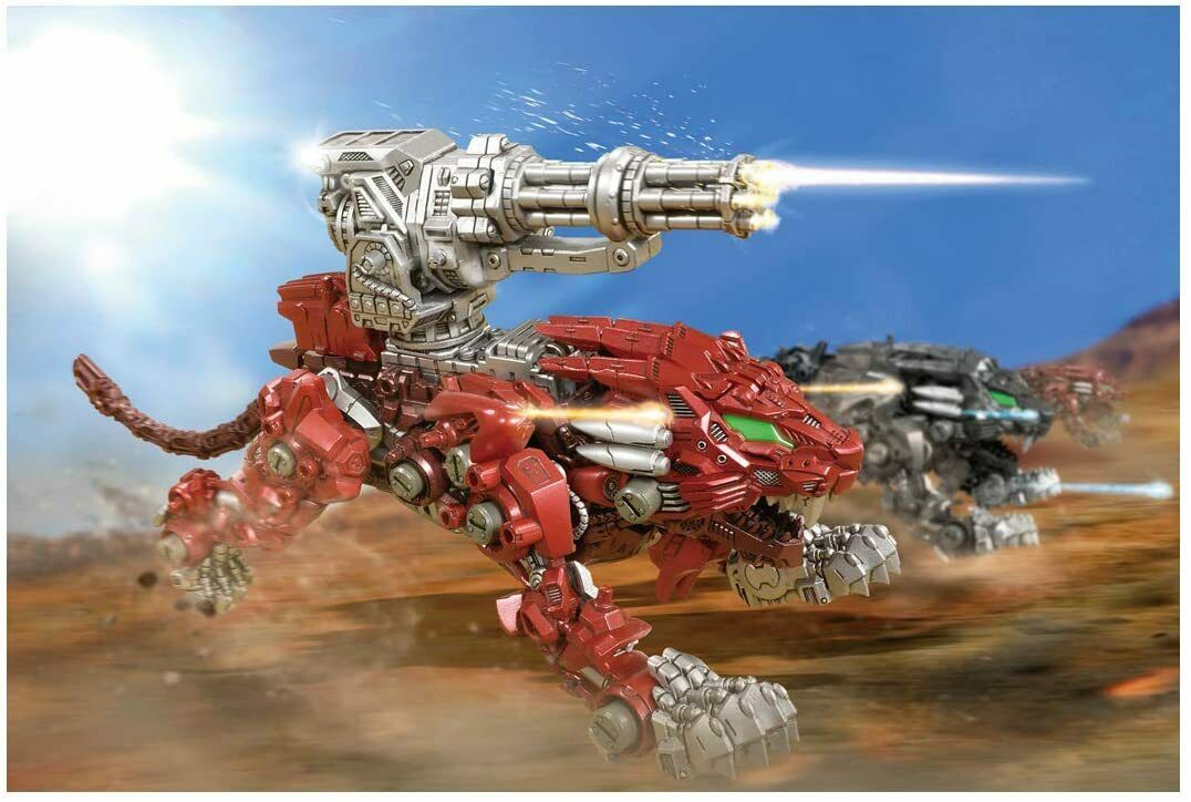 Đồ Chơi ZOIDS Chiến Binh Thú ZW47 Burning Liger Kèm Trang Bị 153979