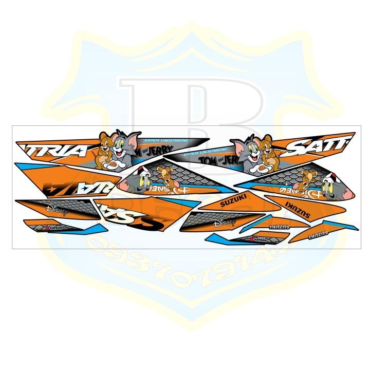 Tem rời dành cho satria fi hoạt hình