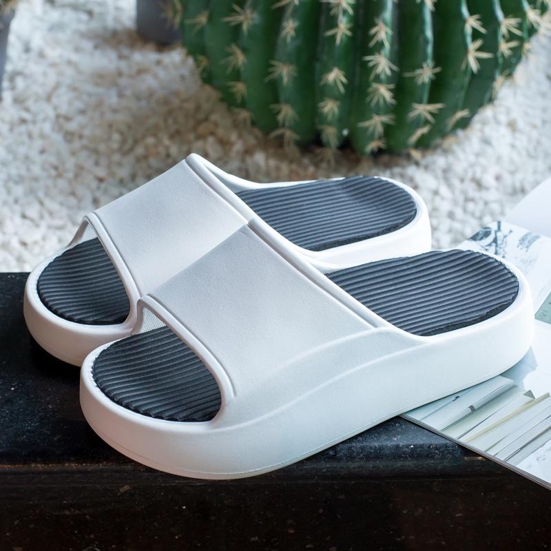 Dép quai ngang nam, nữ ĐỄ ĐỘN 4cm xịn sò, chất liệu EVA êm nhẹ siêu bền không thấm nước,