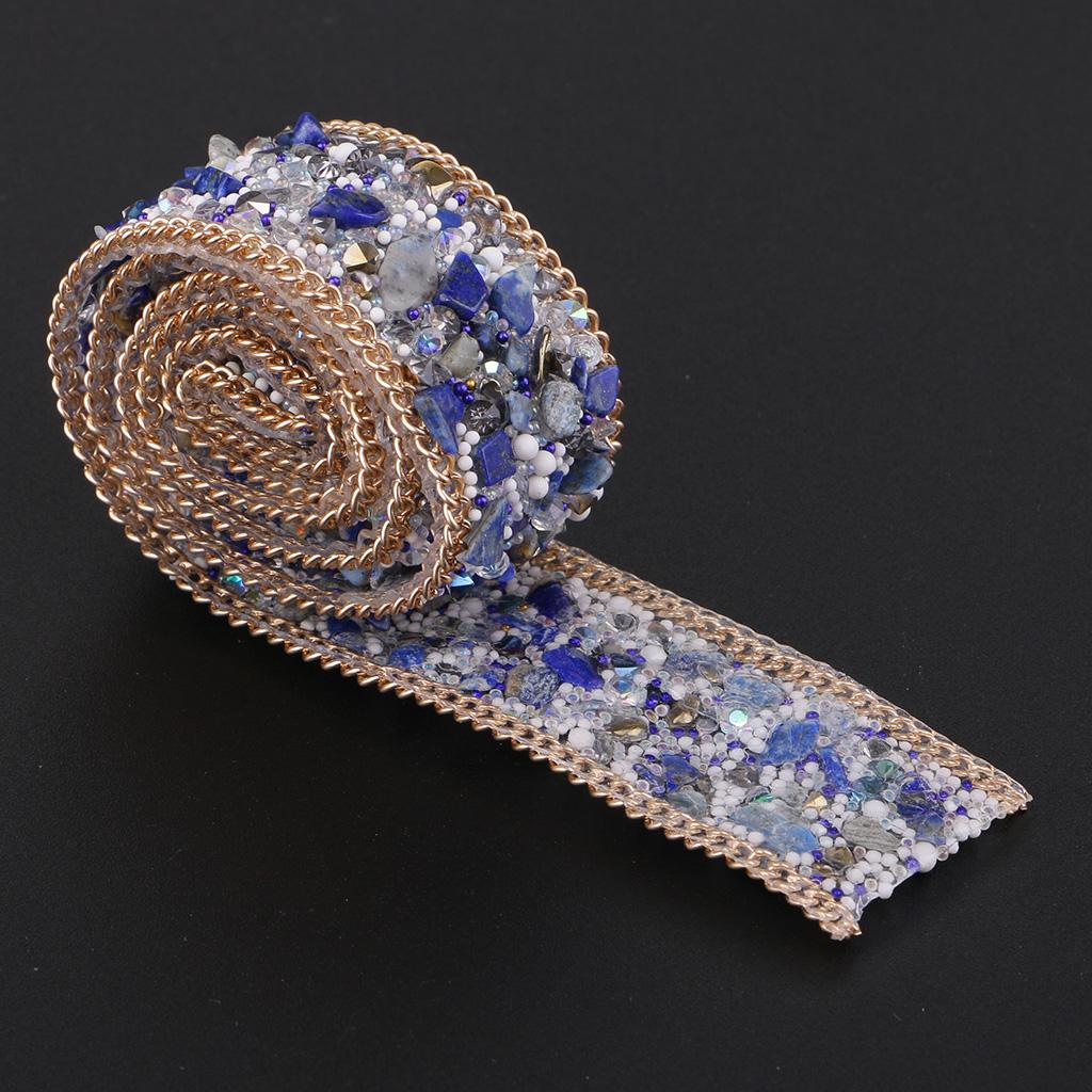 Sắt trên Hạt Kim Cương Giả Viền Dây Chuyền W/Xanh Dương Giả Đá Cyrstal Táo 25mm