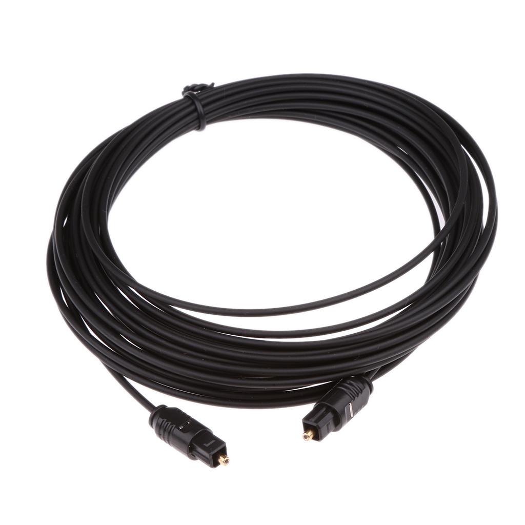 OD2.2 Digital Fiber Optical Audio VCR CD MD DVD TosLink Cable Lead Cord