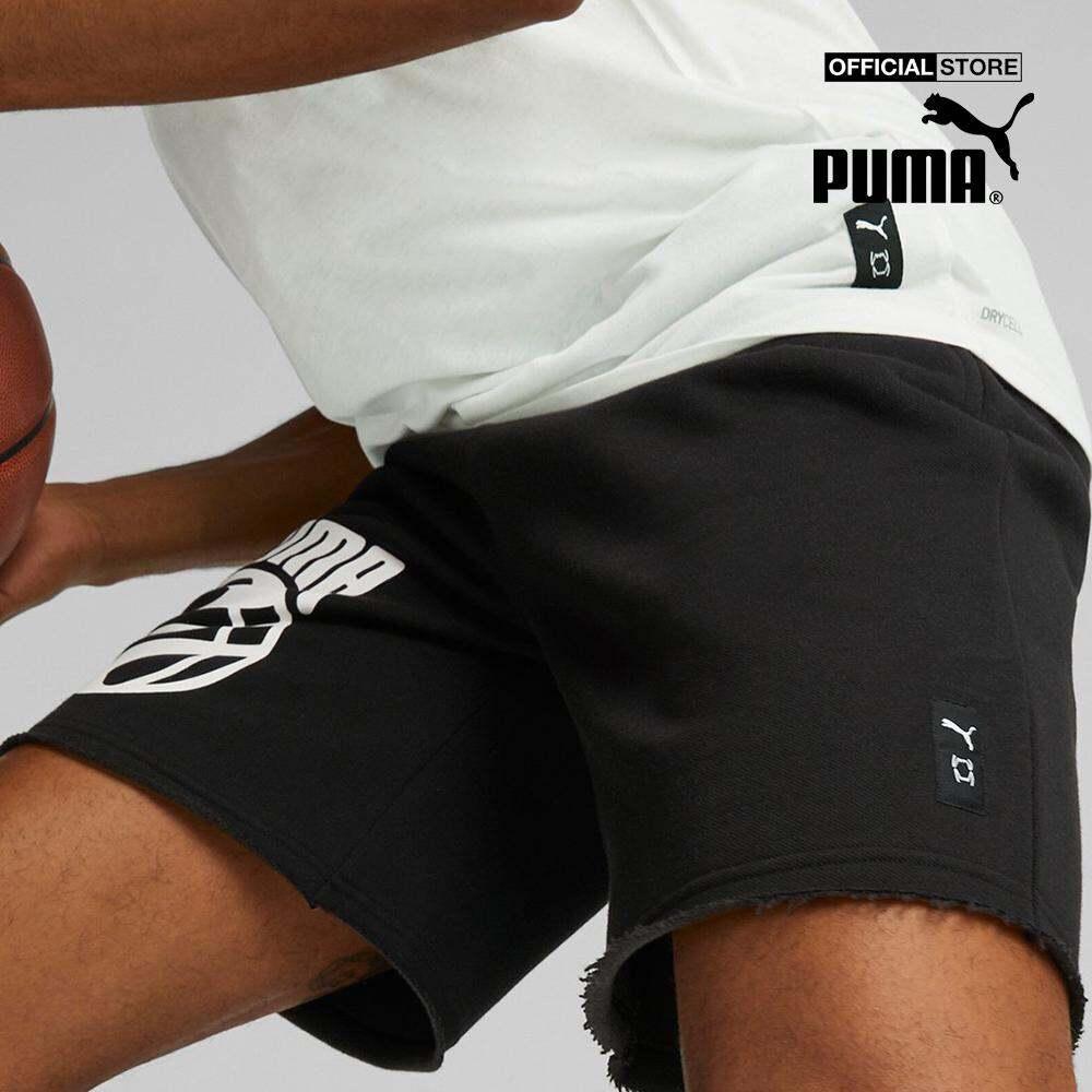 PUMA - Quần short tập luyện nam Posterize Basketball 538765