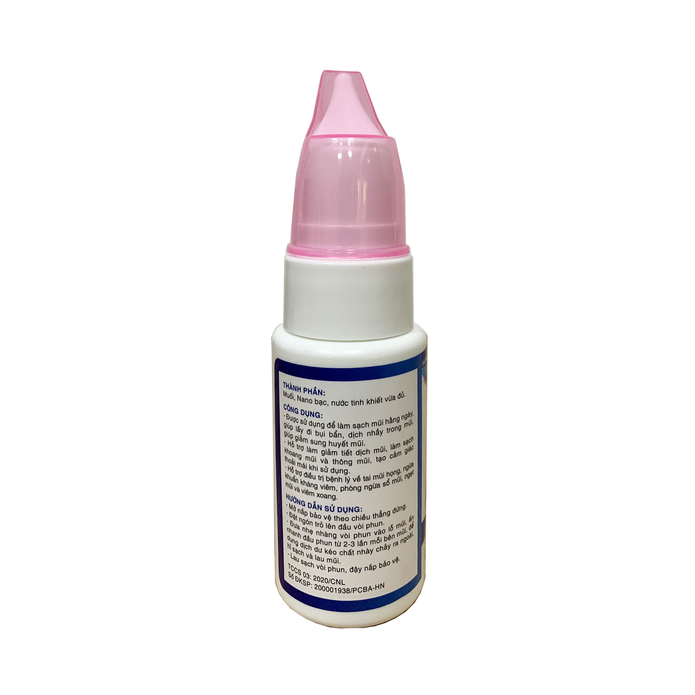 Combo 2 Chai Xịt Nano Bạc Nước Biển Vệ Sinh Mũi Cho Trẻ Em Nano Ocean Kids