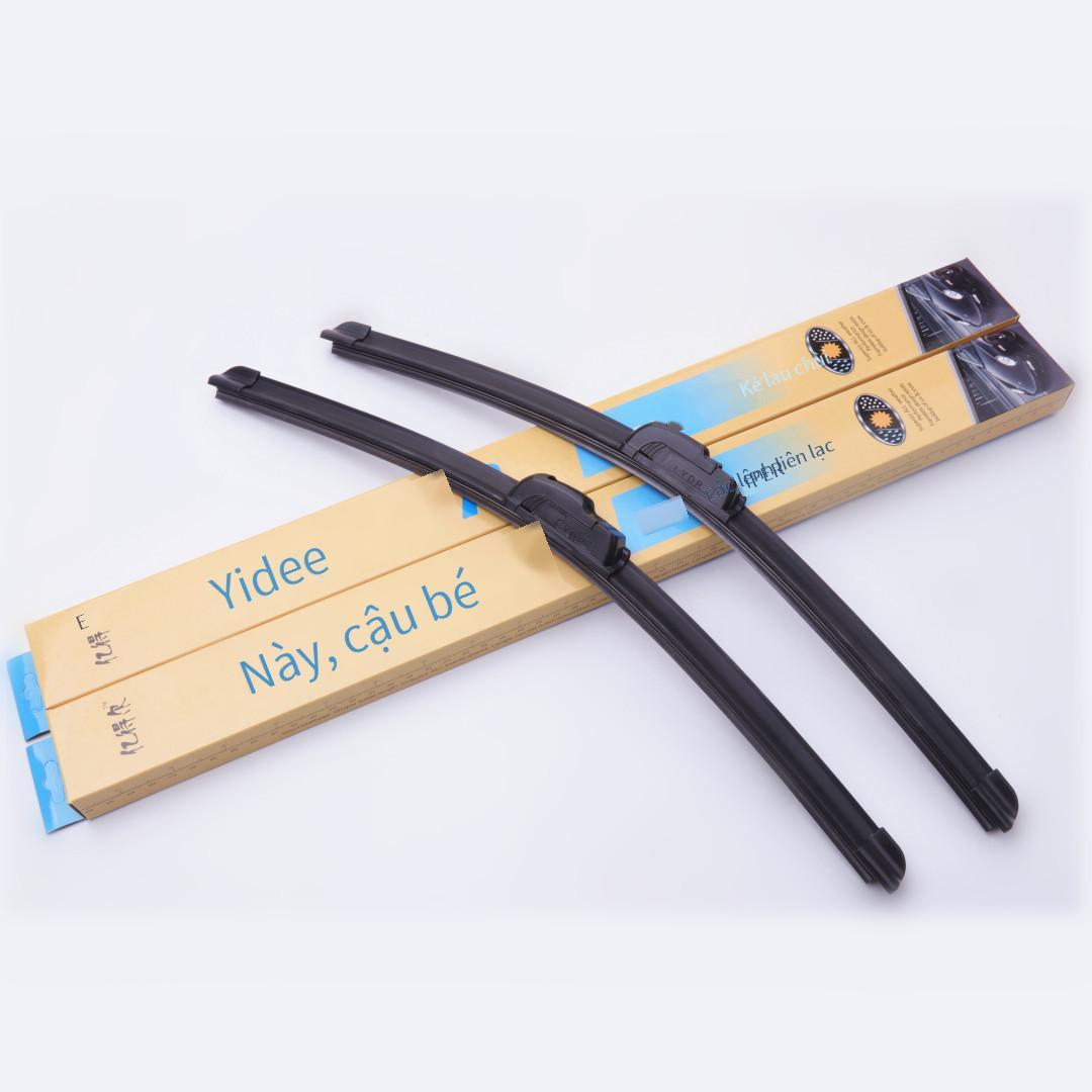 Cần gạt nước ba phần đa chức năng phong cách mới nhất 8+1 cần gạt nước ô tô giao diện phổ thông gạt nước đa năng ba phần không xương