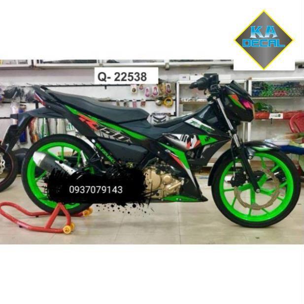 Tem rời raider fi R150 tem 3 lớp ko bay màu