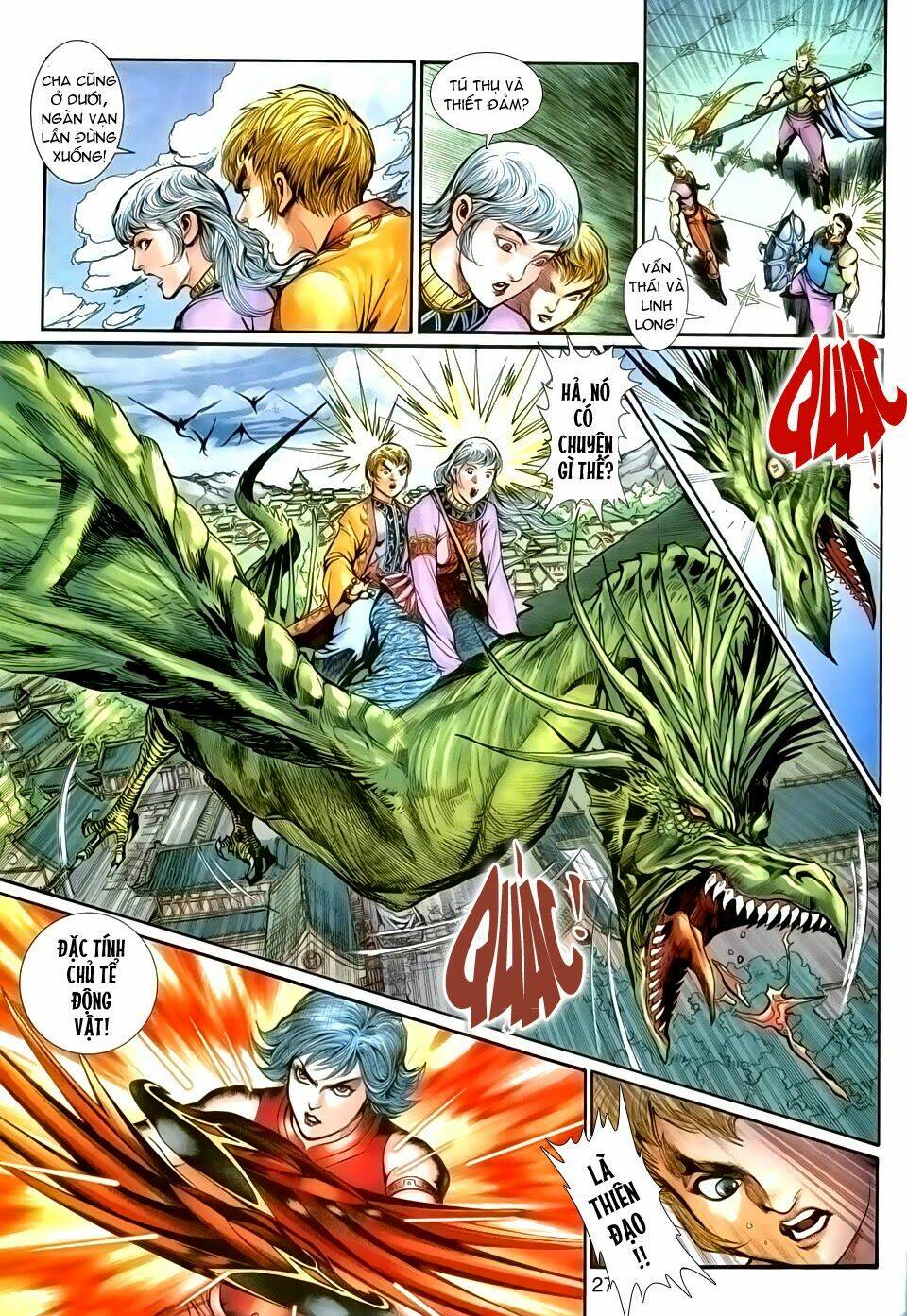 thần binh tiền truyện 1 - đỉnh phong tuyệt chiến chapter 3 27