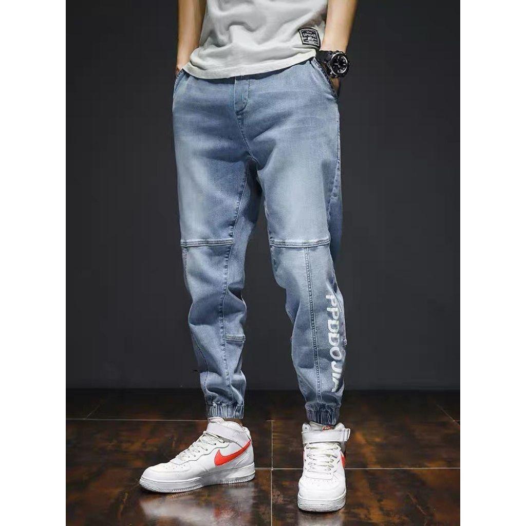 Quần Jean Nam Chất Bò Cao Cấp Ống Côn Jocger XM4201DR Co Dãn 4 Chiều