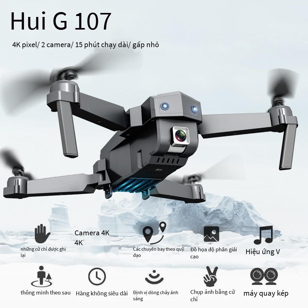 Giao Hàng Nhanh SG107 Máy Bay Không Người Lái Gấp Gọn 4K HD Chụp Ảnh Trên Không Máy Bay Điều Khiển Từ Xa Quadcopter Mini