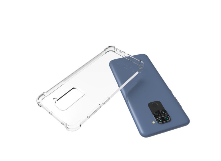 Ốp lưng dành cho Xiaomi Redmi Note 9 bảo vệ camera, dẻo trong suốt, chống va đập