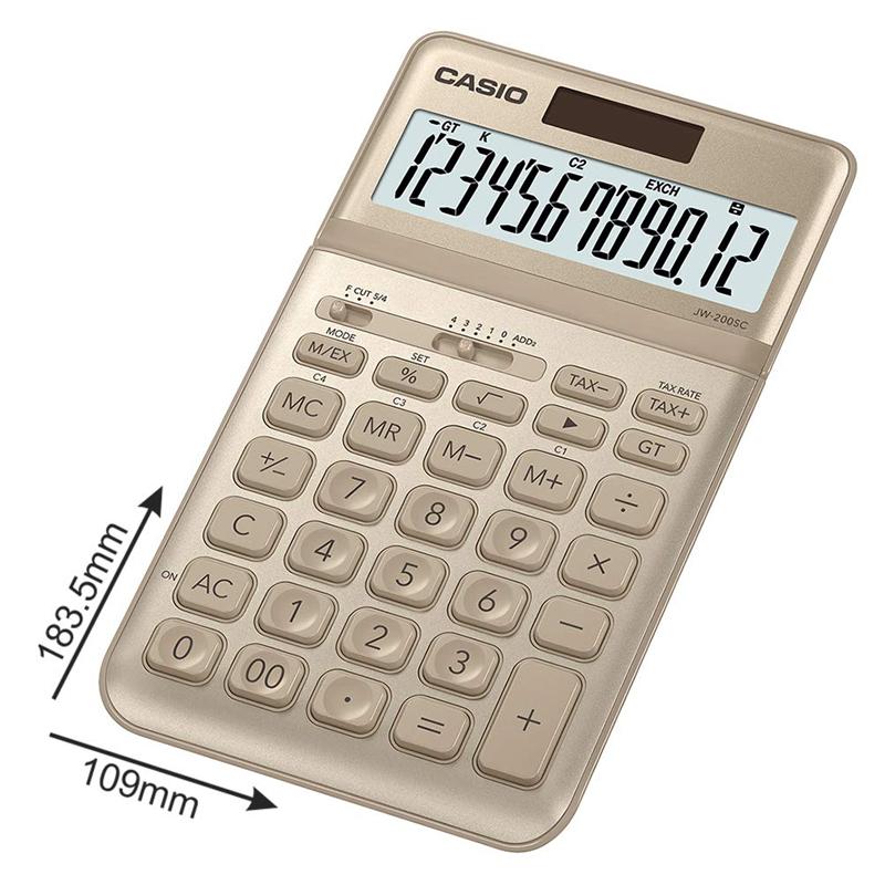 Máy Tính Casio JW200SC-DG