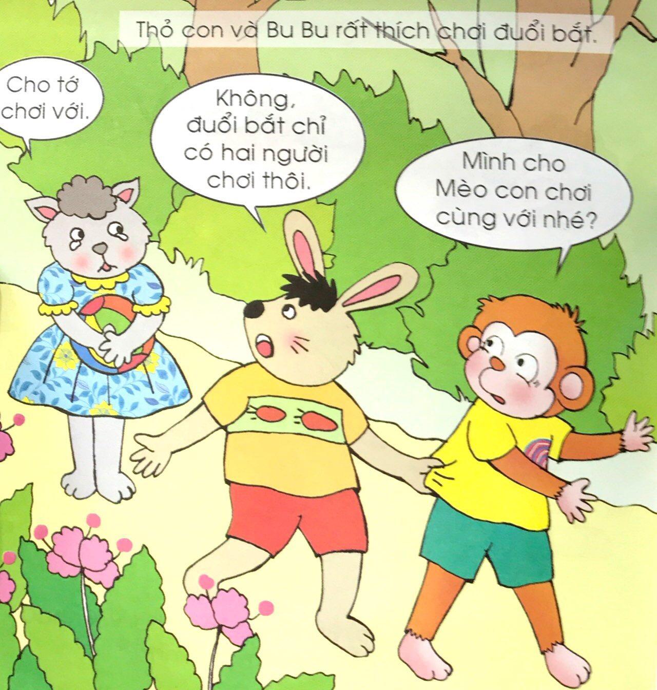 Bé Học Lễ Giáo - Bubu 44: Bubu Và Mèo Con (Tái Bản 2022)