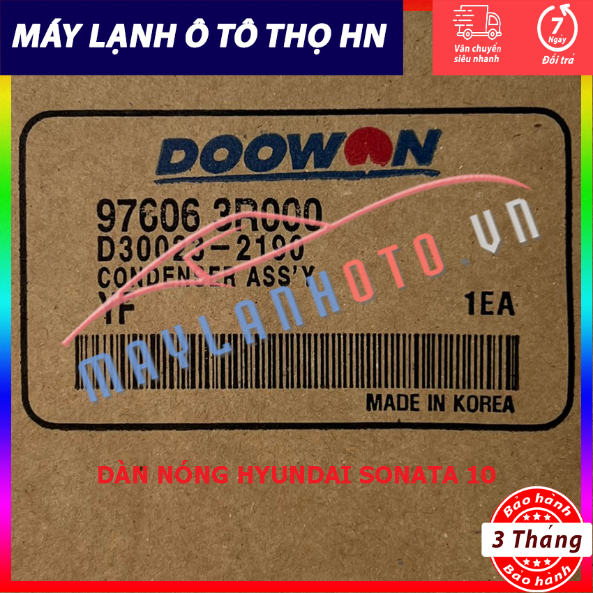 Dàn nóng Hyundai Sonata 2010 Hàng xịn Hàn Quốc
