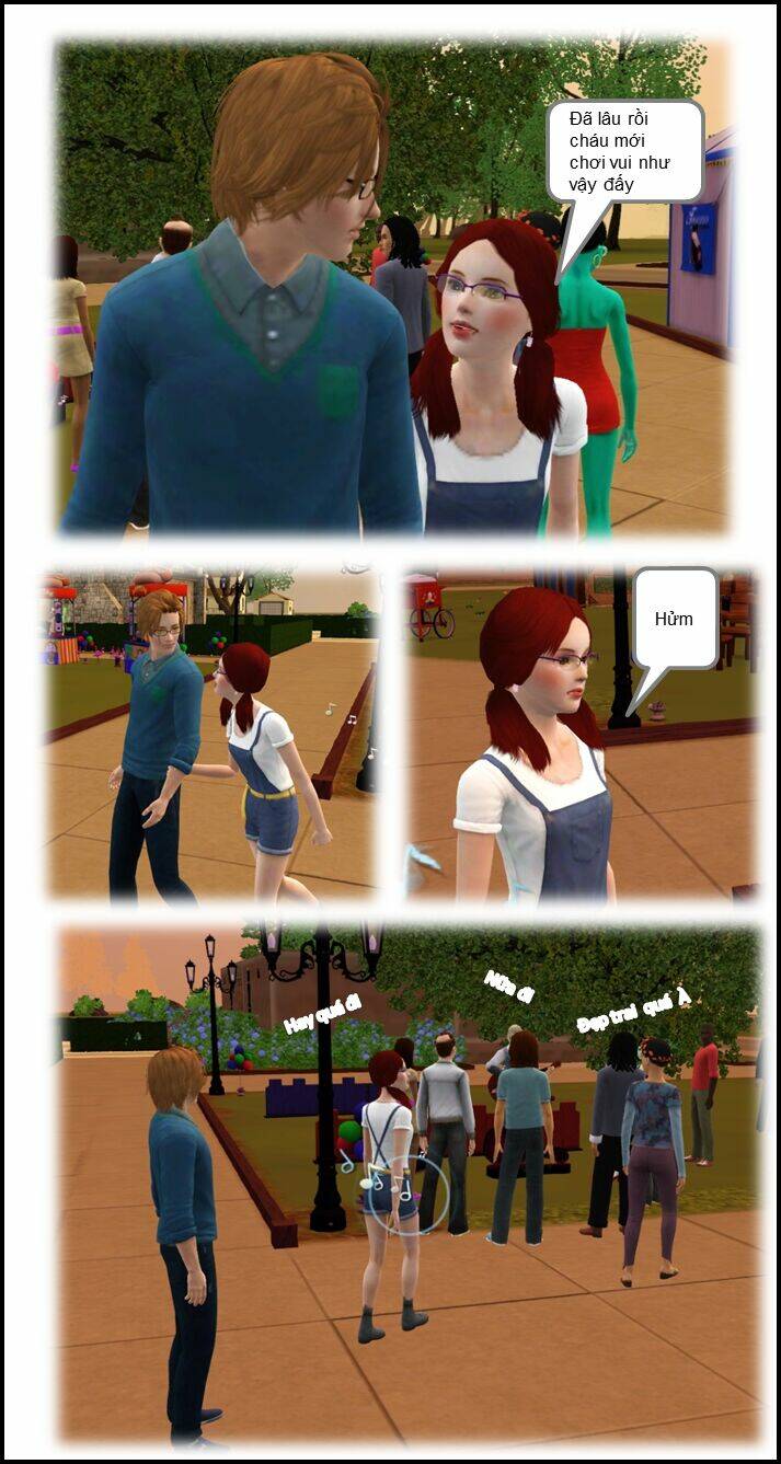 truyện sims: trở về thời đi học chapter 3 9