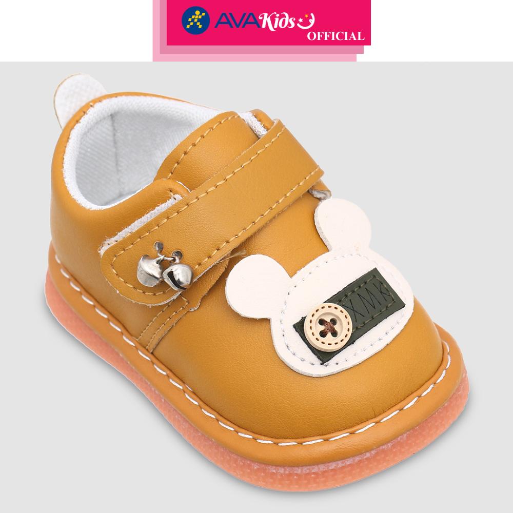 Giày tập đi cho bé Á Châu Avakids AC31 màu cam