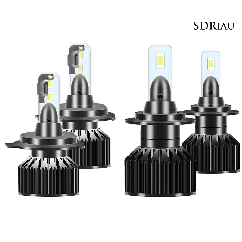 1 Cặp Đèn Pha Led Cob Siêu Sáng Cho Xe Hơi
