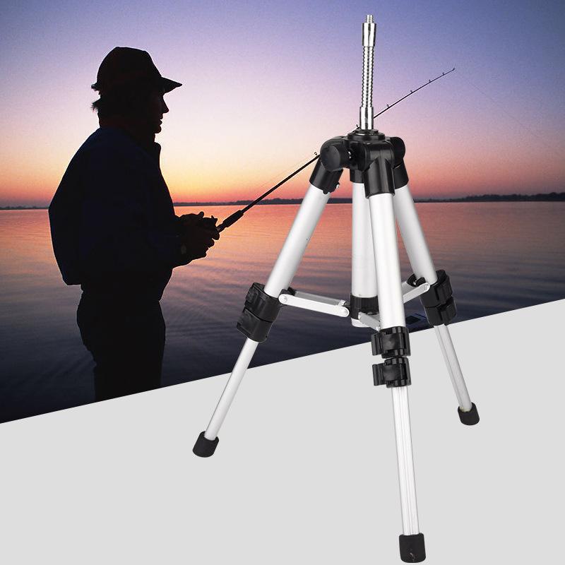 Đặc Biệt Mới 3 Phần Vòi Kính Thiên Văn Chân Máy Câu Cá Đèn Chân Đế Câu Cá Đêm Camera Chụp Ảnh Selfie Chân Đế