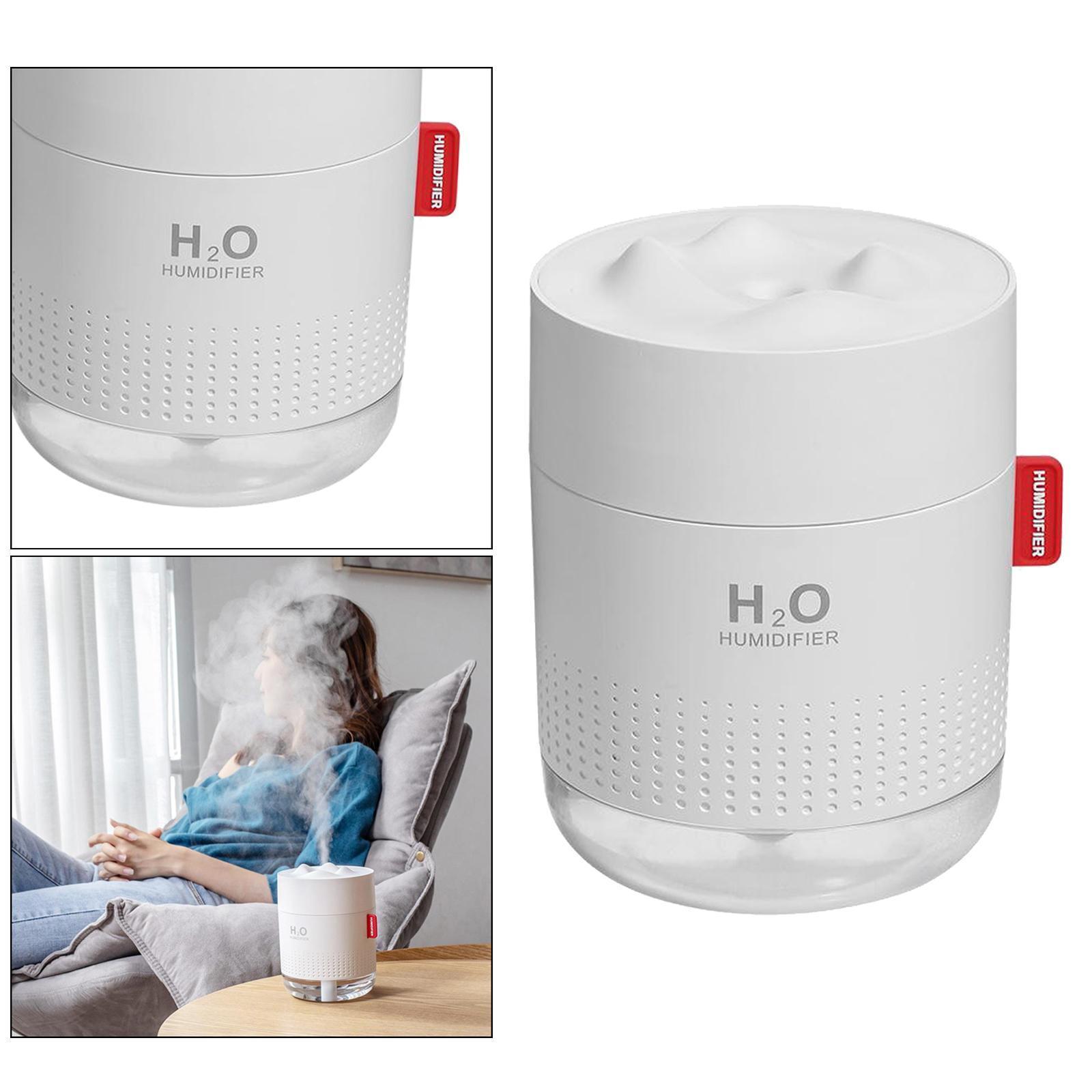 450ml USB LED Mini Car Home Humidifier Aroma Diffuser Mist Purifier