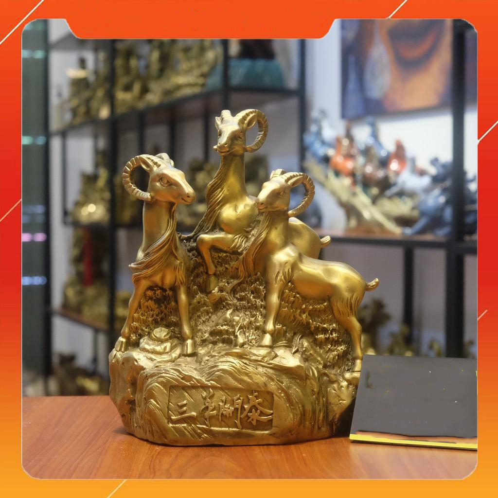 Tượng Tam Dương Bằng Đồng, Linh Vật Phong Thủy
