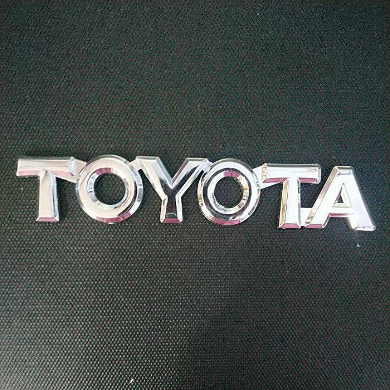 Tem biểu tượng Toyota