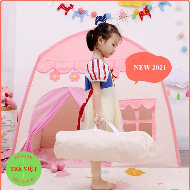 Lều cho bé, lều trẻ em mẫu mới 2021, vô cùng đáng yêu, chất liệu vải đẹp, khung bền, là không gian lý tưởng cho bé chơi.