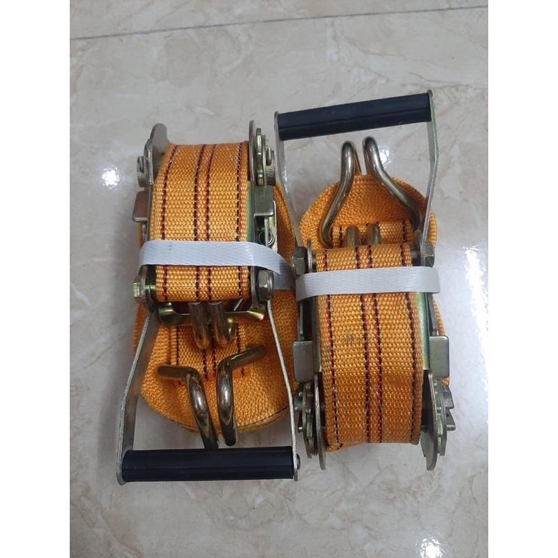 Dây đai xiết hàng, dây tăng xiết hàng 6m