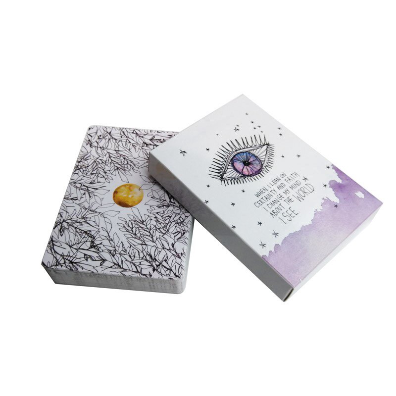 Combo Bộ Bài Tarot Bói Toán Universe Mysterious Oracle Cards Tarot-Universe has your back Cao Cấp và Túi Nhung Đựng Tarot